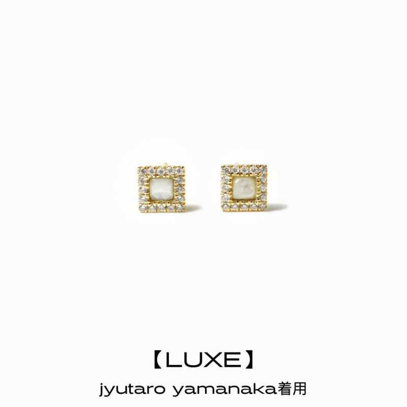 TWILIGHT SQUARE PIERCE【LUXE】（GOLD） | CEL-CEL