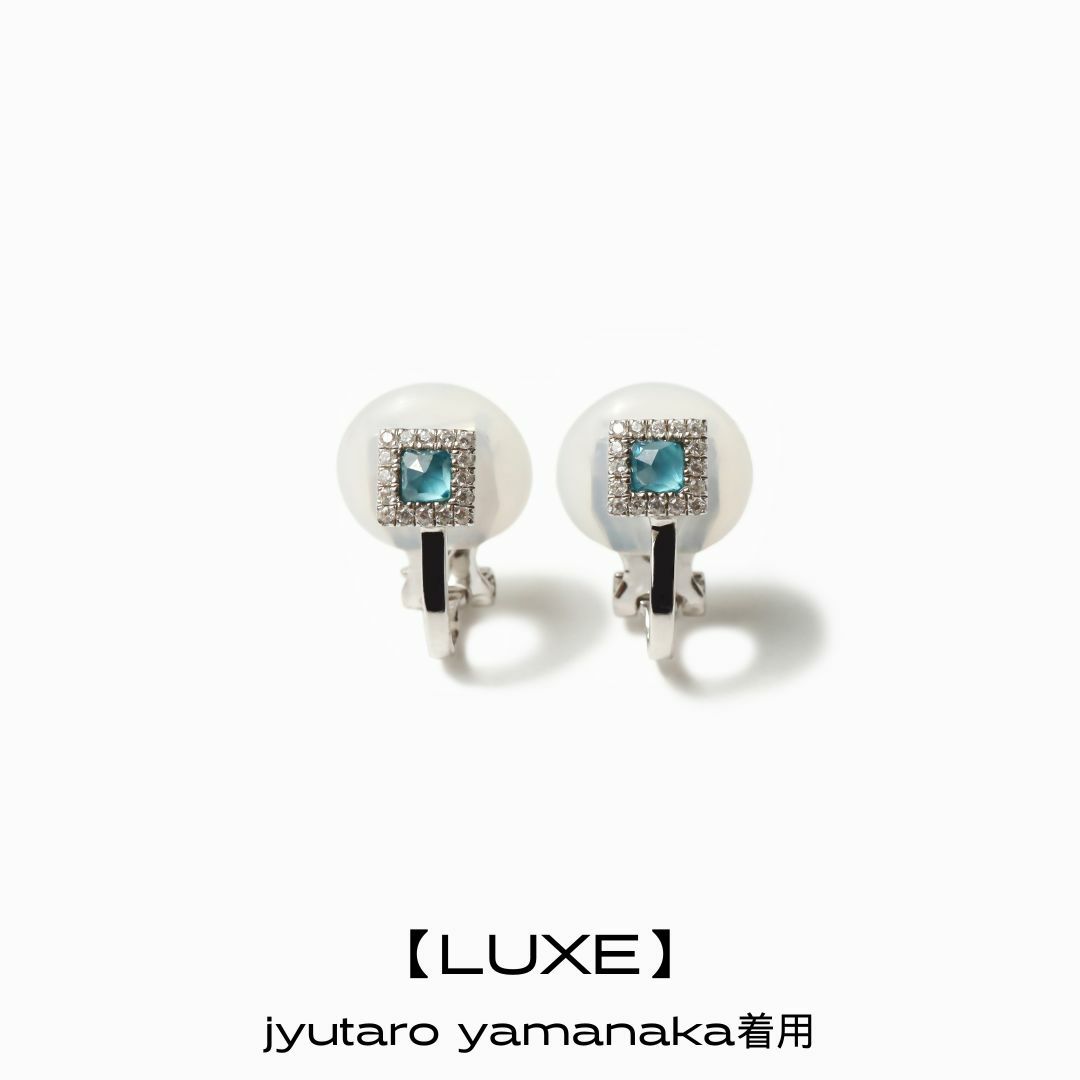 TWILIGHT SQUARE EARCLIP【LUXE】（SILVER） | CEL-CEL