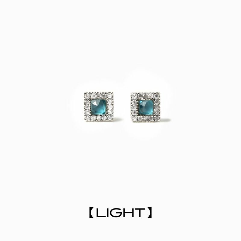 アクセサリー SQUARE PIERCE 10 TWILIGHT SQUARE PIERCE【LIGHT】(SILVER) | CEL-CEL