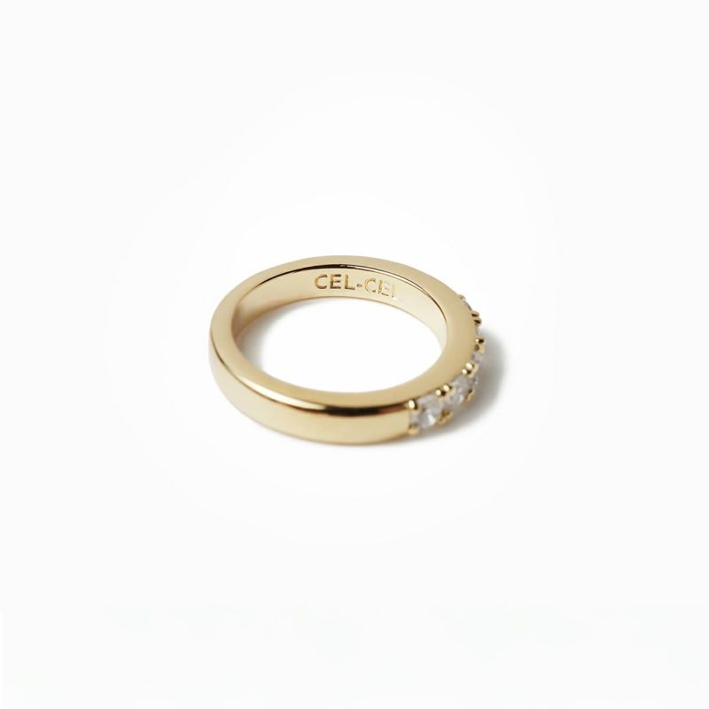 ぴ*の様 ゴールド　リング ALIGN PINKY RING【LIGHT】（GOLD） | CEL-CEL